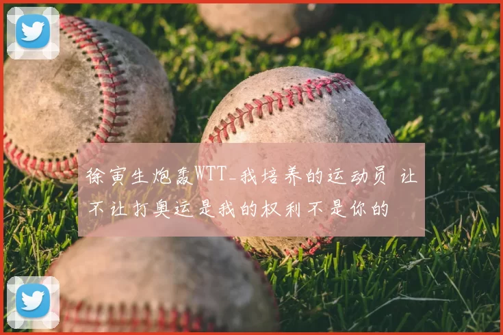 徐寅生炮轰WTT_我培养的运动员 让不让打奥运是我的权利不是你的